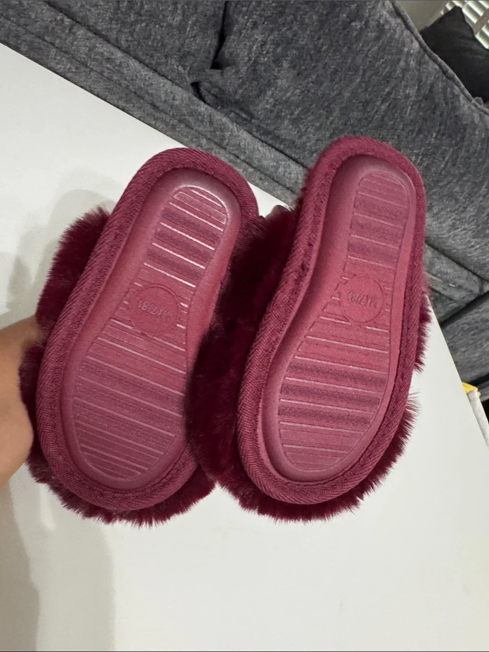 N/A soft burgundy